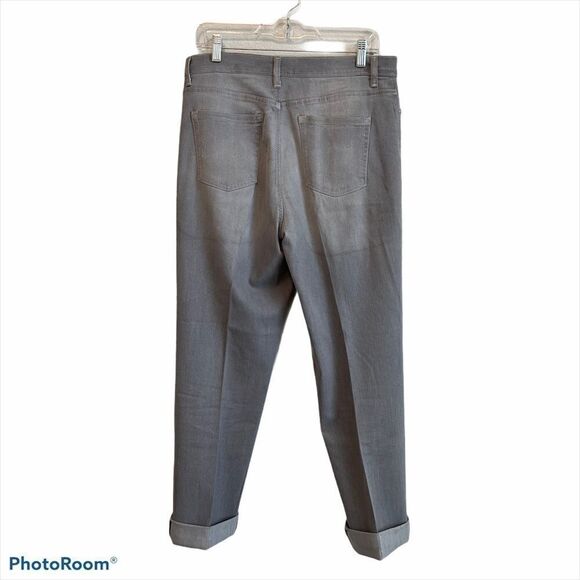 Gloria Vanderbilt Light Gray Amanda Jeans, 12 - Picture 12 of 12